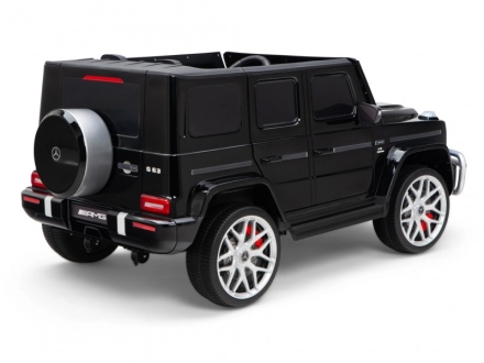 Детский электромобиль Mercedes G63 AMG 4WD 24V - S307-BLACK-PAINT, фото 6