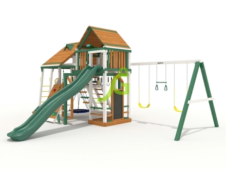 Детская площадка IgraGrad Крепость Фани Deluxe + мод.1, фото 1