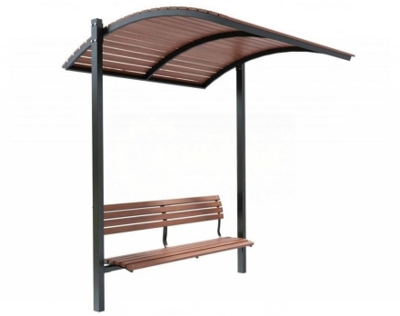 Теневой навес Торре 9 со скамейкой, фото 1