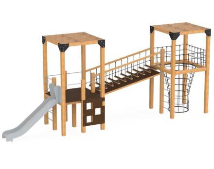 Детский игровой комплекс TORUDA Эко Лудо 4, фото 1