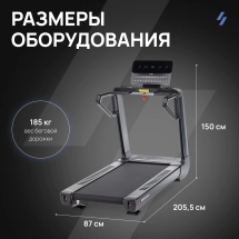 Беговая дорожка профессиональная SVENSSON INDUSTRIAL PERFORMER Беговая дорожка профессиональная SVENSSON INDUSTRIAL PERFORMER