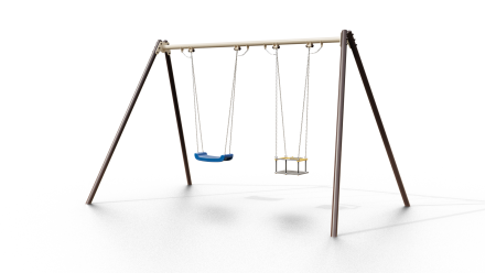 Качели лодочка и со спинкой, фото 1