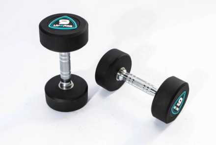 Гантели в уретане LIVEPRO Studio Dumbbells 7 кг, фото 1