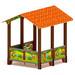 Домик большой 2 (Полянка) МФ 10.01.08-04, фото 3