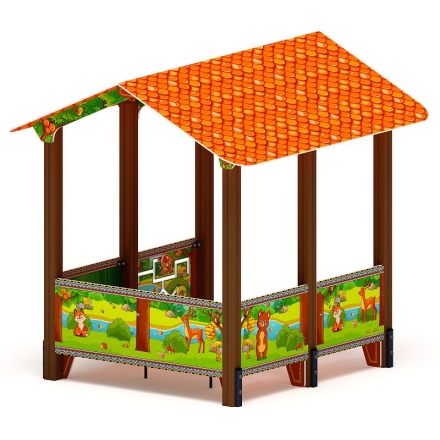 Домик большой 2 (Полянка) МФ 10.01.08-04, фото 3