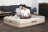 67696 Надувная кровать Tritech Airbed 203х152х42см с подголовником, встроенный электронасос