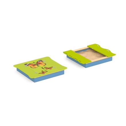 Песочница Romana 057.36.00 с крышкой для детской площадки, фото 6