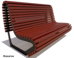 Скамейка парковая Лондон, Лиственница 2,5 м, фото 5