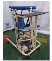 Вертикализатор с электроприводом с функцией подъема с пола или кресла