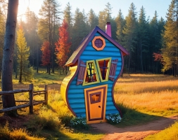 Игровой домик TORUDA WOOD Волнистая резиденция, фото 1 Игровой домик TORUDA WOOD Волнистая резиденция, фото 1