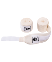 Бинт боксерский, 3,5 м, хлопок, белый Бинт боксерский, 3,5 м, хлопок, белый