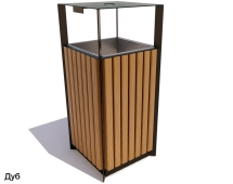 Урна-пепельница Эстет (Палисандр / Дуб) Урна-пепельница Эстет (Палисандр / Дуб)