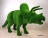 Топиари динозавр Трицератопс h=170 см - газон Есо