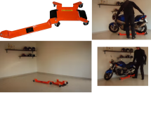 Устройство для перемещения мотоцикла внутри помещения, 1400х600х500