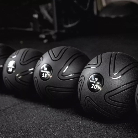 Медицинский мяч YOUSTEEL Slamball EVO вес 15 кг, фото 6