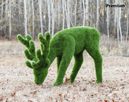 Топиари олень, пасется - газон Deluxе, фото 3