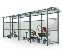 Навес для колясок 04