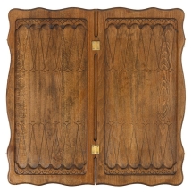 Нарды резные "Лев с добычей", Mirzoyan