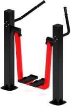 Шаговый (красный) - Уличный тренажер - СТ 005-11.И1 Шаговый (красный) - Уличный тренажер - СТ 005-11.И1