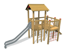 Детская площадка для игр с песком и горкой из нержавейки Детская площадка для игр с песком и горкой из нержавейки