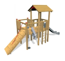 Детская площадка для игр с песком и горкой из нержавейки Детская площадка для игр с песком и горкой из нержавейки