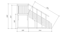 Зимняя горка Савушка Зима Wood 4, фото 6