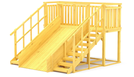 Зимняя горка Савушка Зима Wood 4, фото 1