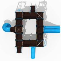 Детский городок "Крепость", паттерн "Фэнтази" ДГ3005.01.02 Детский городок "Крепость", паттерн "Фэнтази" ДГ3005.01.02