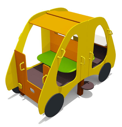 Игровой макет Автобус ВСТ 5623 для детской площадки, фото 3