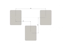 Уличный тренажер TORUDA "Жим от груди лежа" Уличный тренажер TORUDA "Жим от груди лежа"