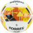 Мяч футб. &quot;TORRES Club&quot; арт.F320035, р.5, 10 панели. PU, гибрид. сшив, беж-оранж-сер