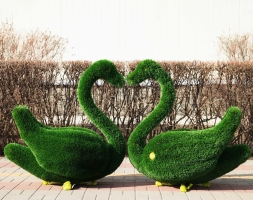 Топиари лебедь Авелин - газон Deluxe, фото 4