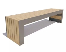 Парковая скамейка Лайн Лиственница Парковая скамейка Лайн Лиственница