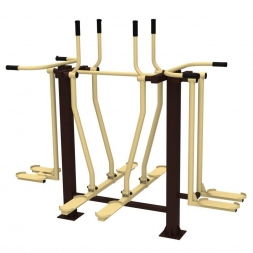 Уличный тренажер &quot;Лыжник + Шейкер + Хипс&quot;, фото 1