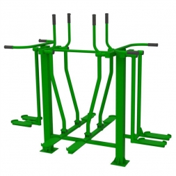 Уличный тренажер &quot;Лыжник + Шейкер + Хипс&quot;, фото 3