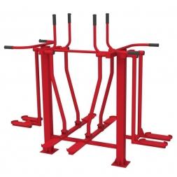 Уличный тренажер &quot;Лыжник + Шейкер + Хипс&quot;, фото 4