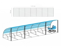 Навес для колясок 02