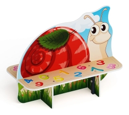 Улитка - Скамейка детская - МФ 41.01.06, фото 4