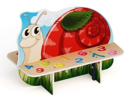 Улитка - Скамейка детская - МФ 41.01.06, фото 2