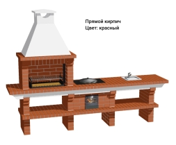 Печь Аристократ 716 S Прямоугольный кирпич красный, фото 10