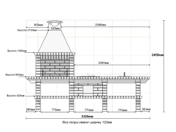 Печь Аристократ 716 S Прямоугольный кирпич красный, фото 5