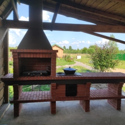 Печь Аристократ 716 S Прямоугольный кирпич красный, фото 2