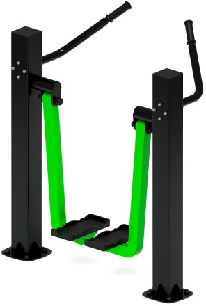 Шаговый (зеленый) - Уличный тренажер - СТ 005-12.И1, фото 2