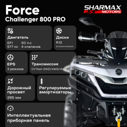 Квадроцикл SHARMAX Force Challenger 800, фото 9 Квадроцикл SHARMAX Force Challenger 800, фото 9