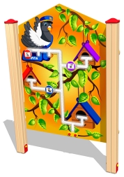 Развивающий элемент Почта У2 РЭ015 для детской площадки, фото 1