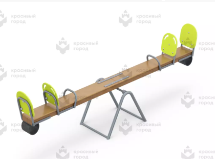 Качалка-балансир простой для четверых, фото 1