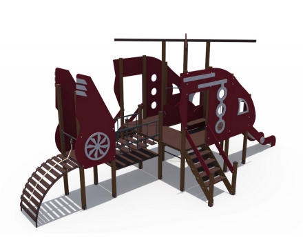 Детский игровой комплекс Пилот Н-1200 ДИО 13020, фото 1