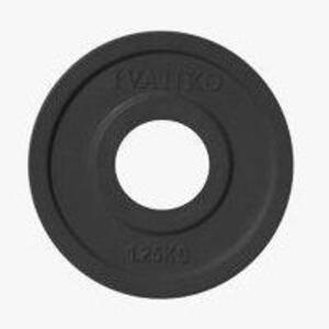 Диск JOHNS обрезиненный 1,25кг., d51мм., черный, фото 1