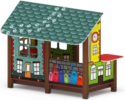 Домик с часами (Город) - МФ 10.01.09-03, фото 2