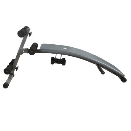 Скамья для пресса DFC складная, c 2 гантелями D101A, фото 3